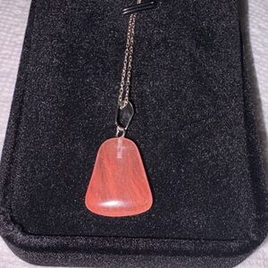 Elegant Pink Pendant Necklace